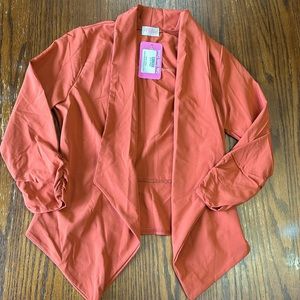 Burnt Orange Pulse Blazer